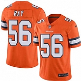 Nike Men & Women & Youth Broncos 56 Shane Ray Orange Color Rush Limited Jersey,baseball caps,new era cap wholesale,wholesale hats